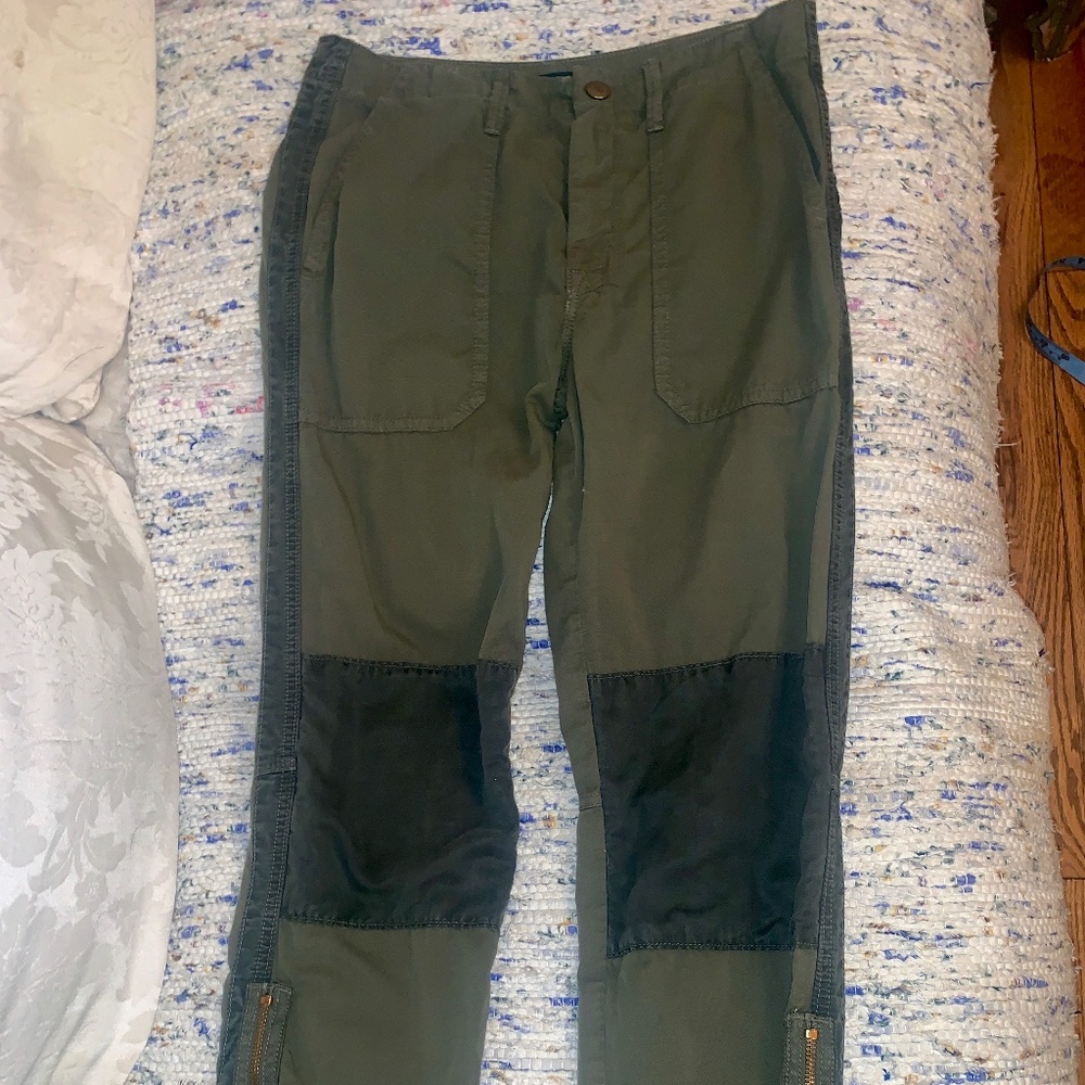 - MOTHER DENIM "THE ARMY RACKETEER" SURPLUS CUT PANTS 25 - Picture 3 of 9